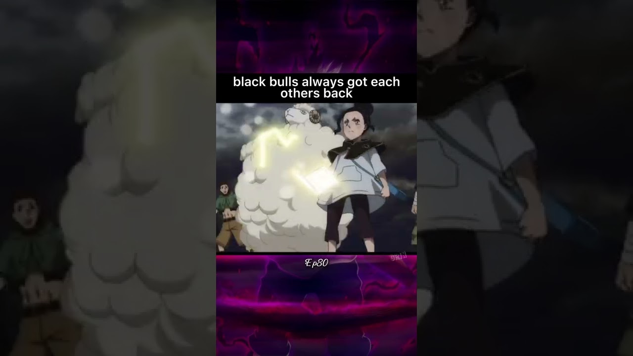 The black bulls 💪 [black clover] #anime #blackclover #blackbulls