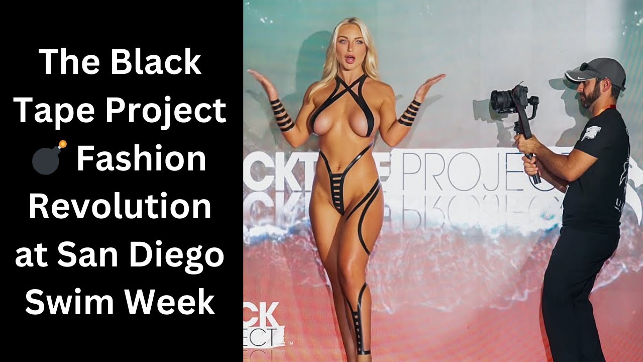 The Black Tape Project 💣 Fashion Revolution at San Diego Swim Week - Black Tape Chic