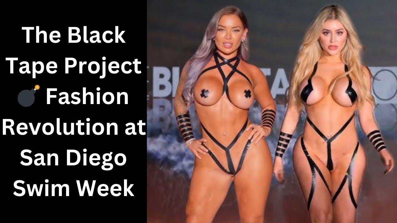 The Black Tape Project 💣 Fashion Revolution at San Diego Swim Week - Black Tape Chic