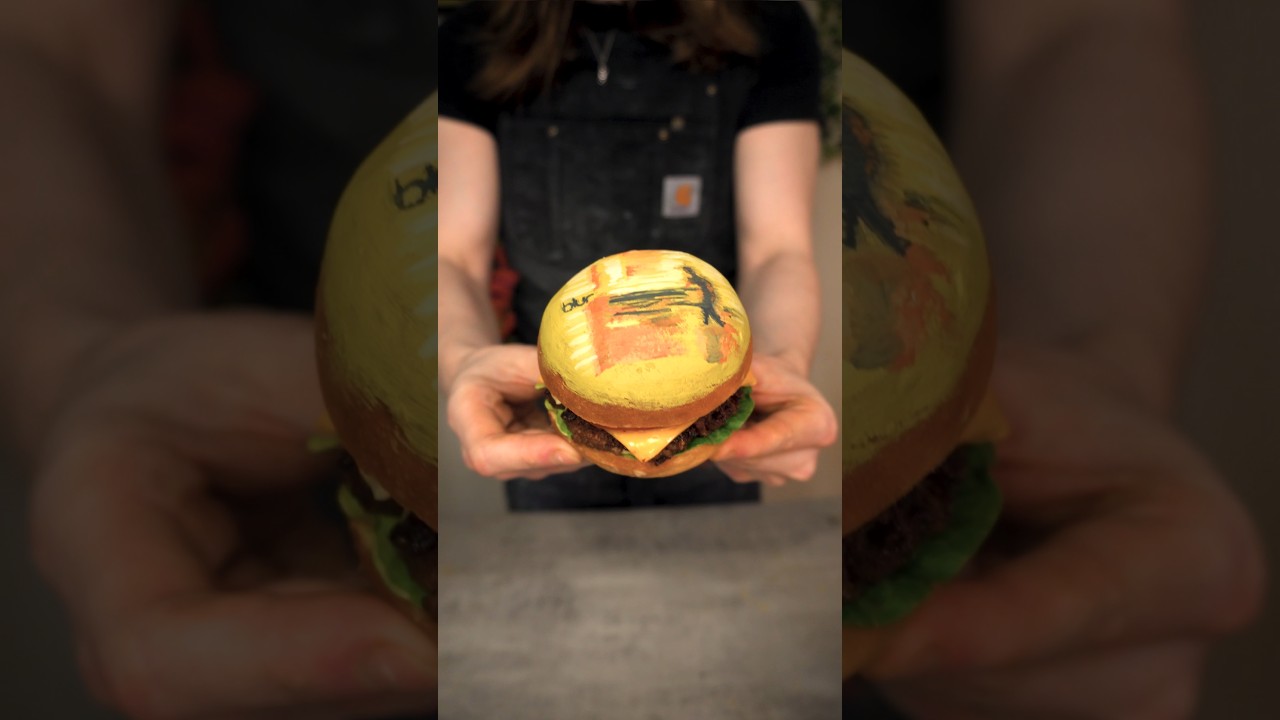 THE BLURGER #blur #blurselftitled #song2 #burger #breadart #thugloaf