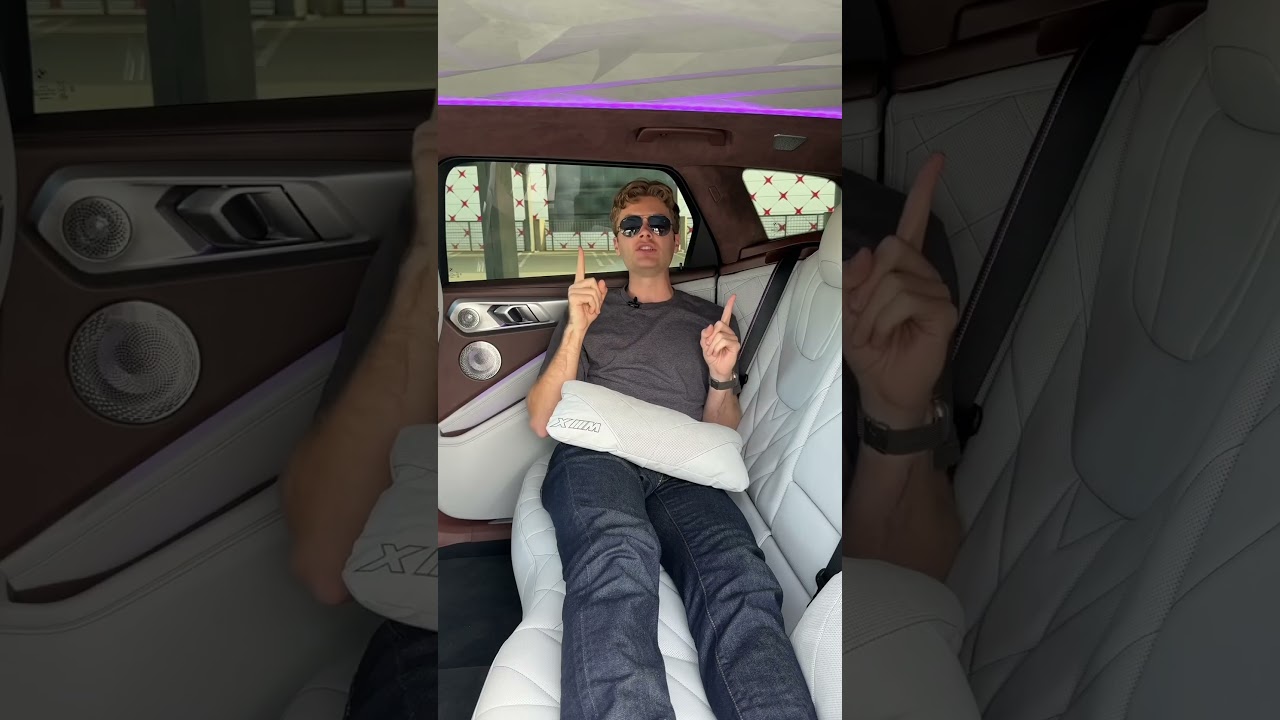 The @BMWUSA XM has awesome back seats! #cars #newcars #bmw #xm #bmwxm