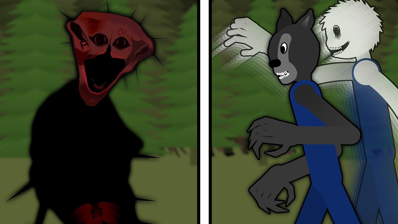 The Boiled One VS Big Bad Wolf (Analog Horror) Doctor Nowhere | Little Red Riding Hood