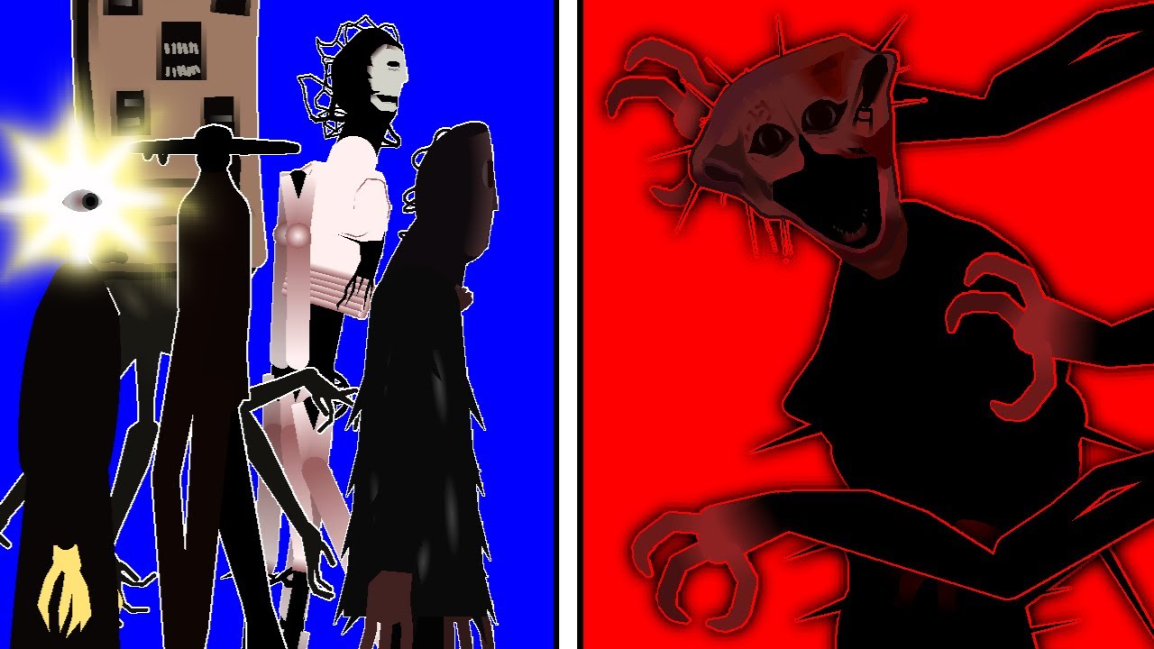 The Boiled One VS Doctor Nowhere Creatures - 2 (Analog Horror) Stick Nodes Animation