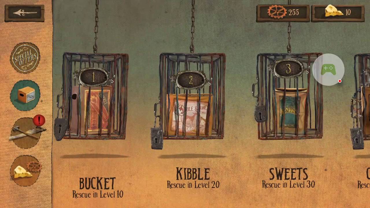 The Boxtrolls level 1 to level 5