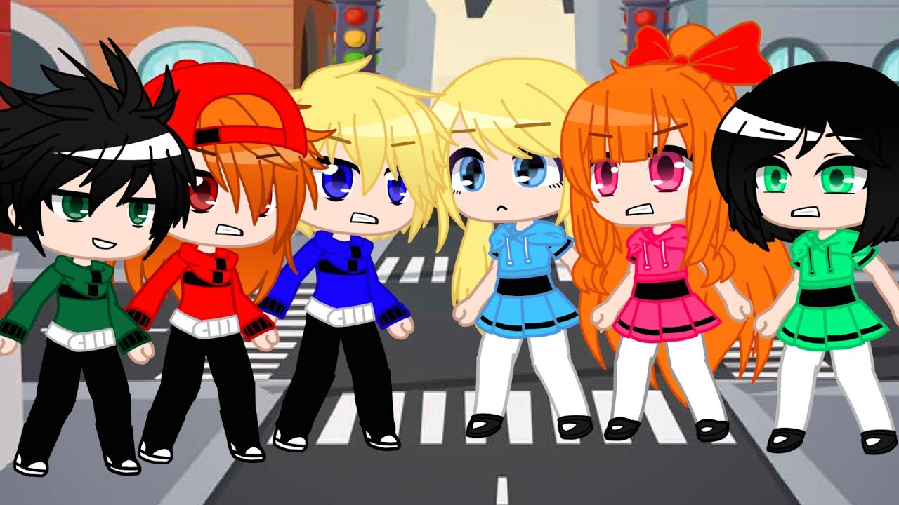 The boys are back in town | ppg vs Rrb | gacha club