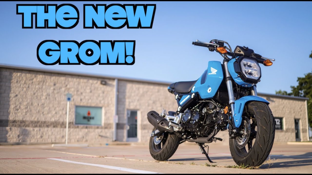 The Brand New 2022 Honda Grom!