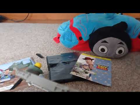 the broken copy Toy Story DVD destruction
