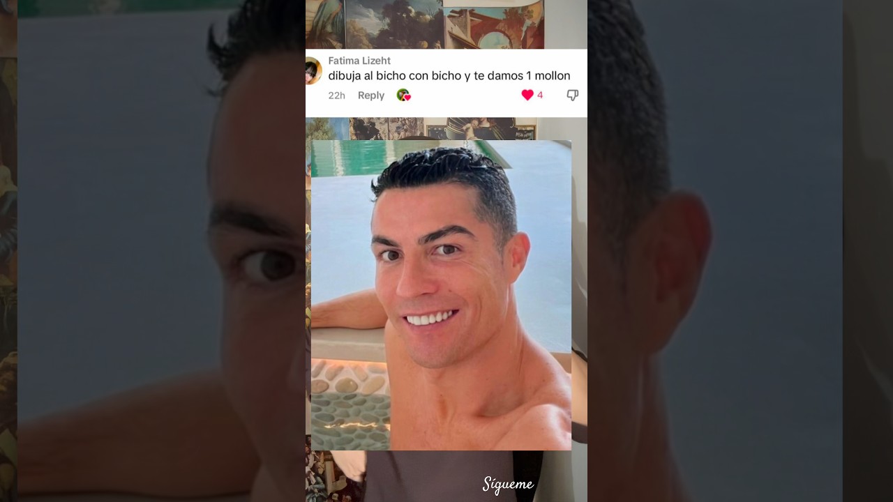 The bug with BUGS! 🐜 🎨, drawing of Cristiano Ronaldo with bugs #art #artist #cristianoronald
