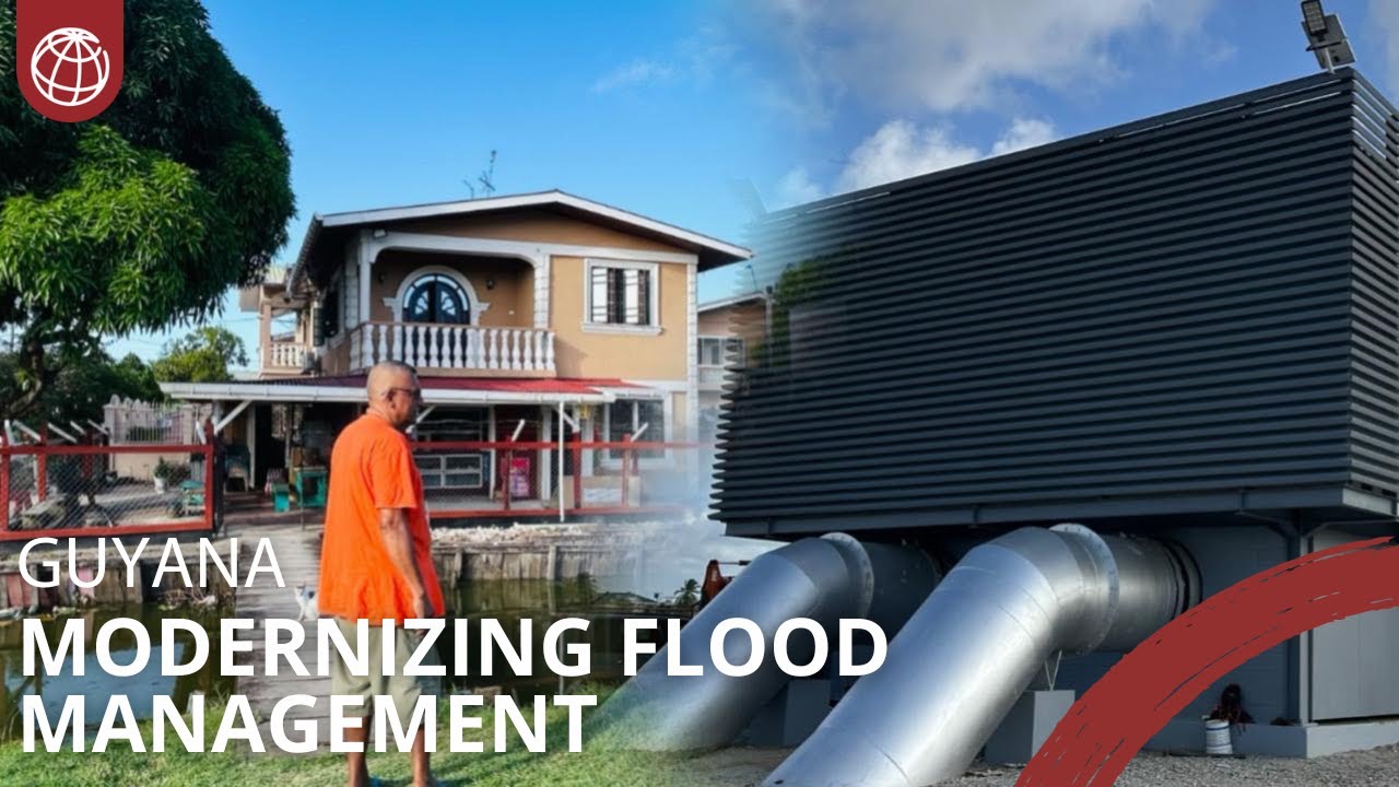 The ‘Bullet’ Pump: Modernizing Flood Management in Guyana