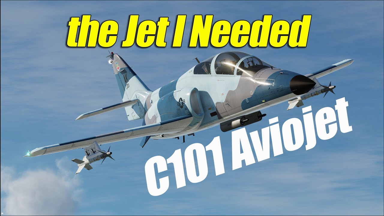 The C101 is the Jet I didn't know I needed #DCS