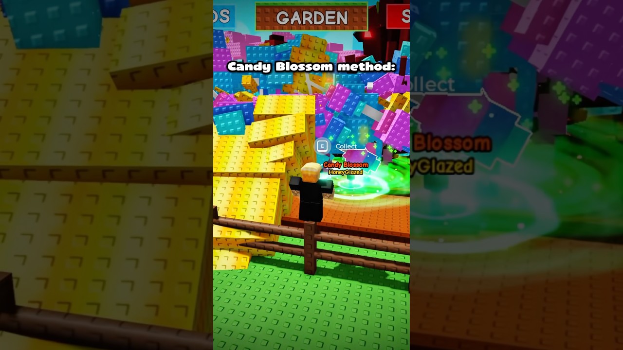 The Candy Blossom method will make you rich in Grow A Garden #growagarden #roblox