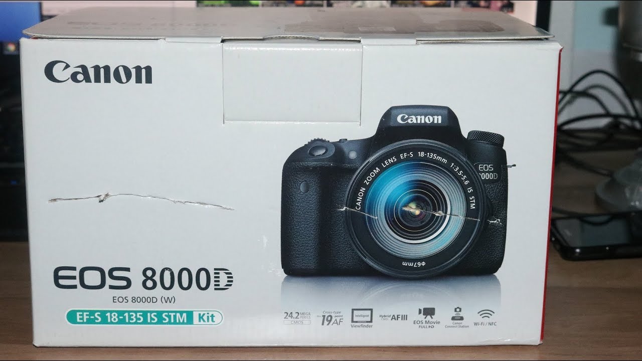 The Canon 8000D/760D/Rebel/T6S Unboxing