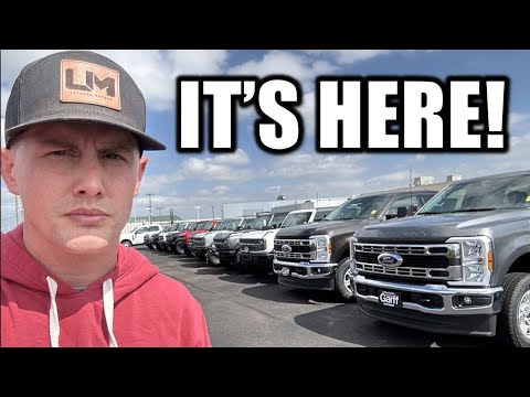 The Car Market Crash has BEGUN! Now is the BEST TIME to buy a new vehicle!