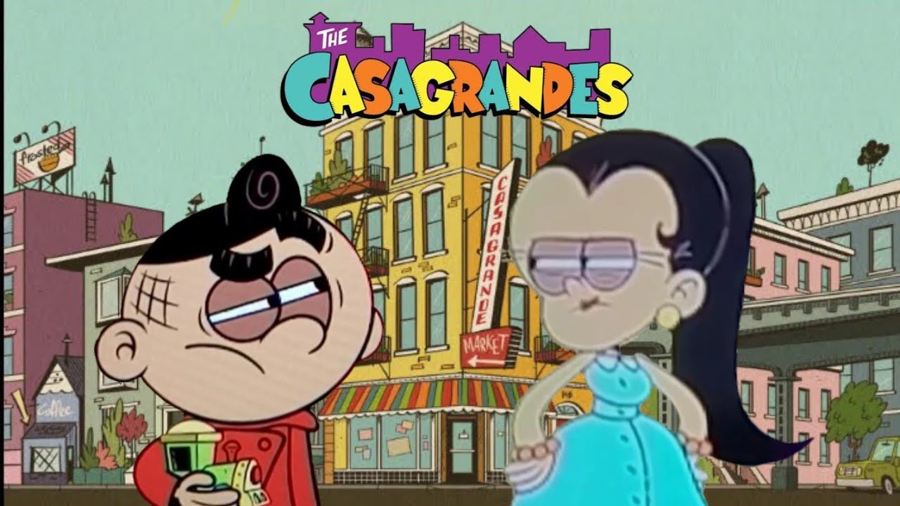 The Casagrandes Carl and Carlota's Fighting Moments😡.