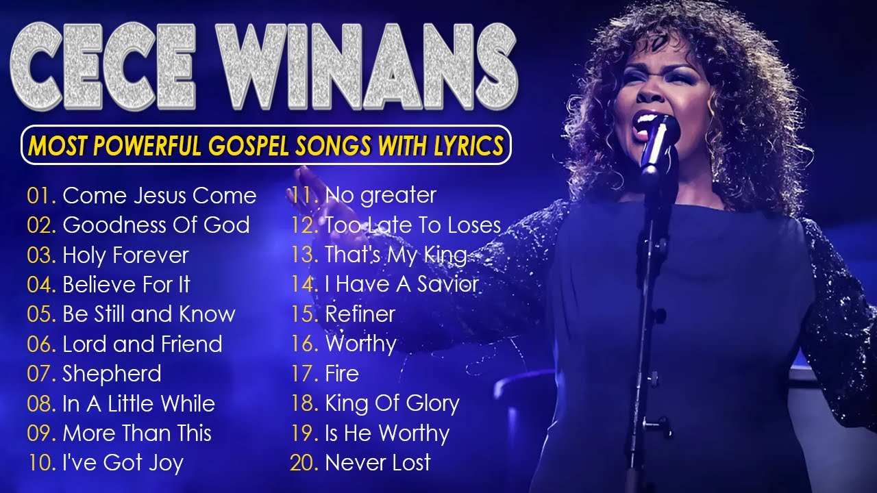 The CeCe Winans Greatest Hits Full Album With Lyrics 2025 | Most Powerful Gospel Songs Of All Time