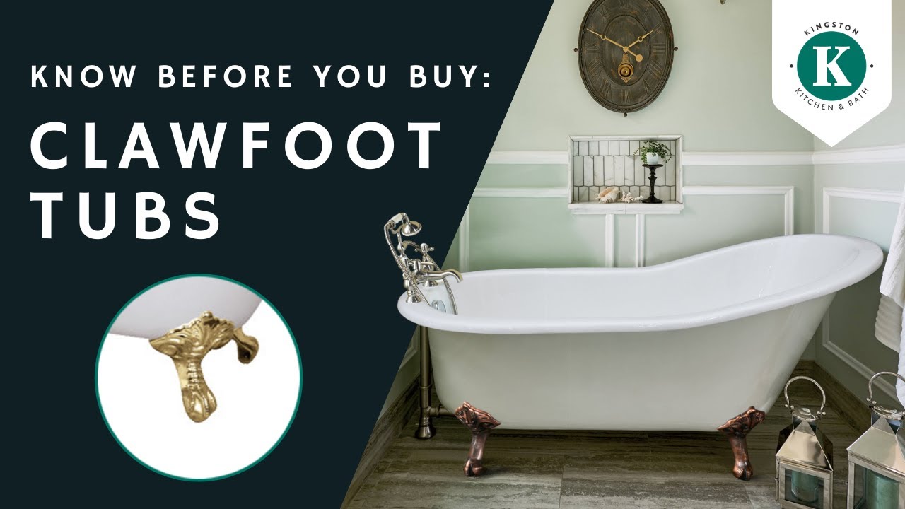 The Clawfoot Bathtub Buying Guide from Kingston Brass