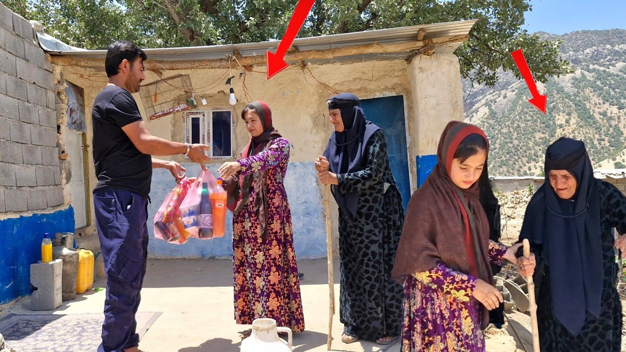 The cleaning work of a 16-year-old girl that made Hamid and his stepmother very happy