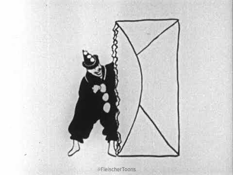 The Clowns Little Brother | 1920 | Out of the Inkwell | Koko The Clown Max Fleischer Studios Cartoon