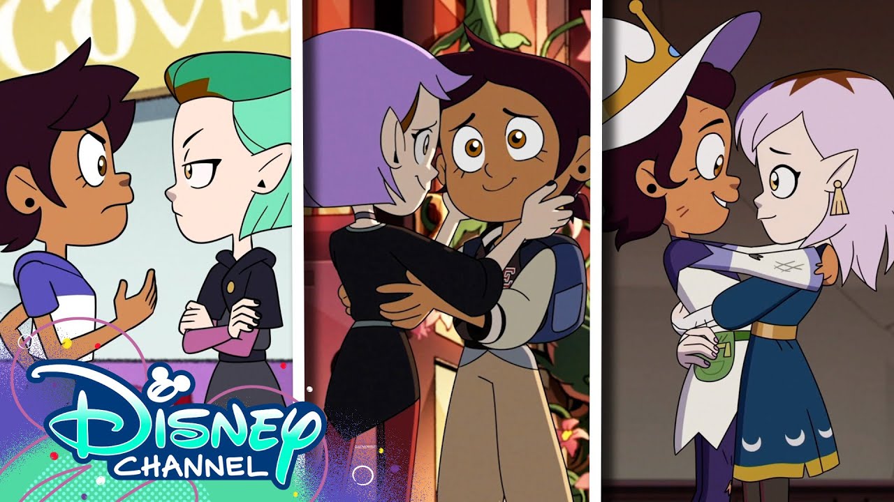 The COMPLETE Lumity Love Story 💜🦉| Luz x Amity | The Owl House | Compilation | @disneychannelanimation
