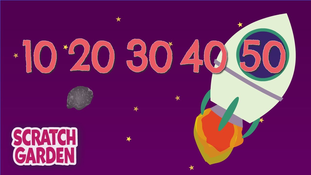 The Counting by Tens Song | Counting Songs | Scratch Garden