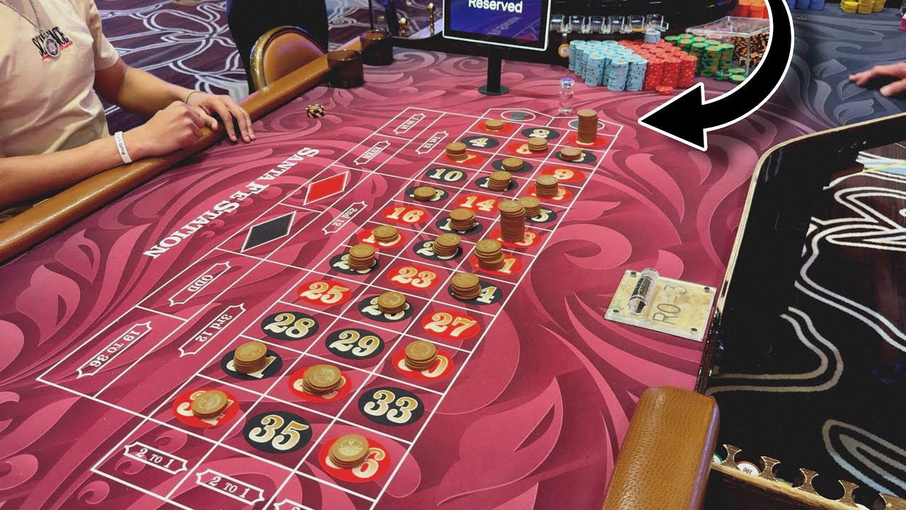 The Craziest Thing Happened After I Hit #18 BIG! Playing Live Roulette at Santa Fe Casino In Vegas