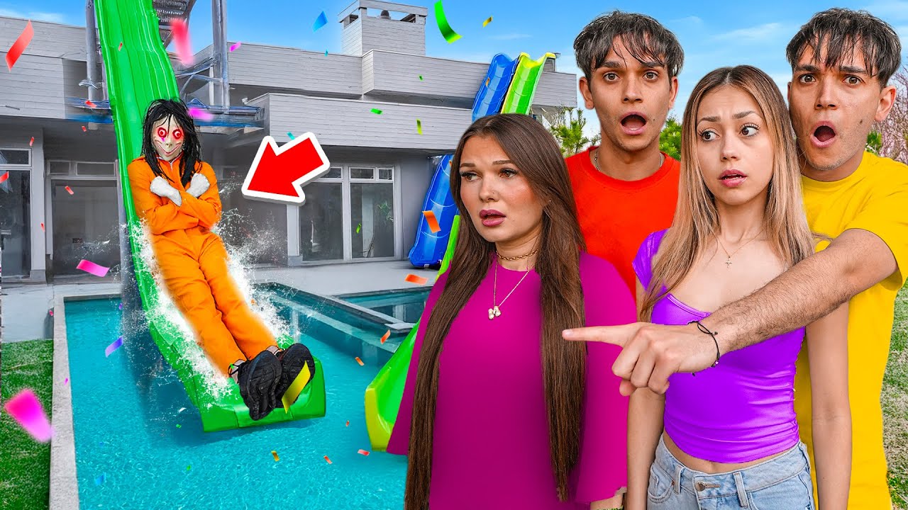 The Creepy Man Ruined Our Pool Party!