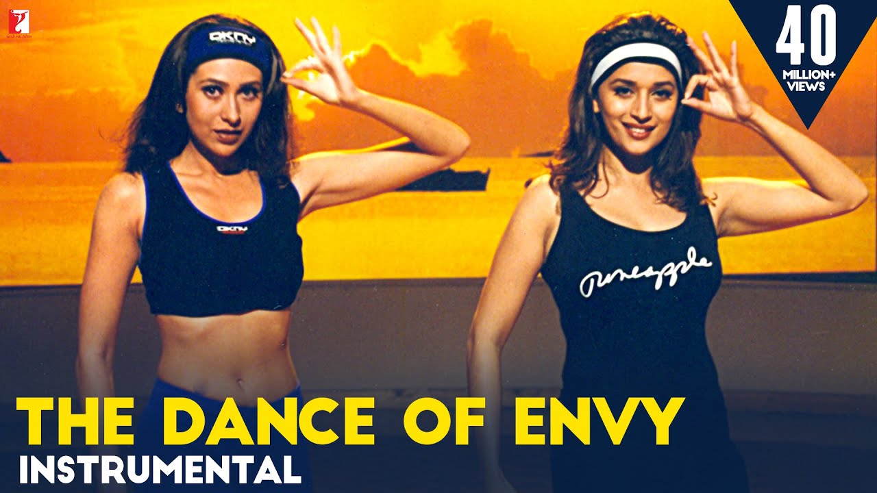 The Dance Of Envy | Instrumental | Dil To Pagal Hai | Madhuri Dixit, Karisma Kapoor