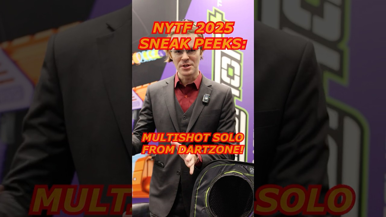 The Dartzone Solo... Isn't Solo Anymore? #dracnerf  #dartzone  #toyfair  #nerf