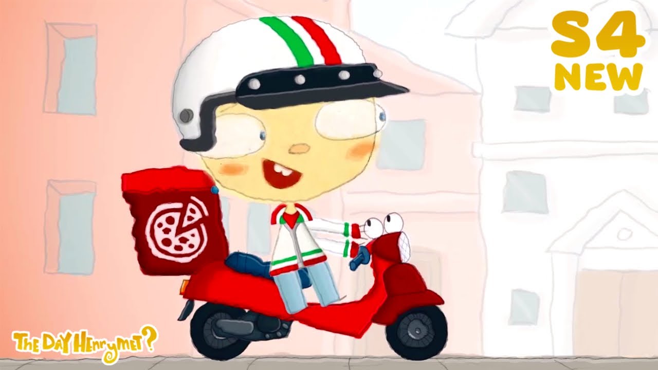 The Day Henry Met 🛵  A SCOOTER 🛵  NEW SEASON 4 😎  Cartoons for Kids