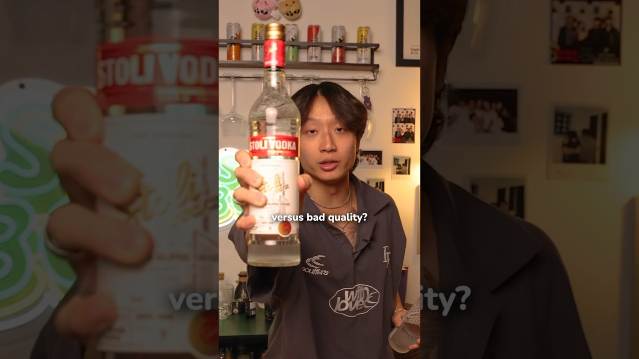 The Differences of Good Vodka vs TRASH Vodka #vodka #superbonsai #cocktails #bartender #bartending