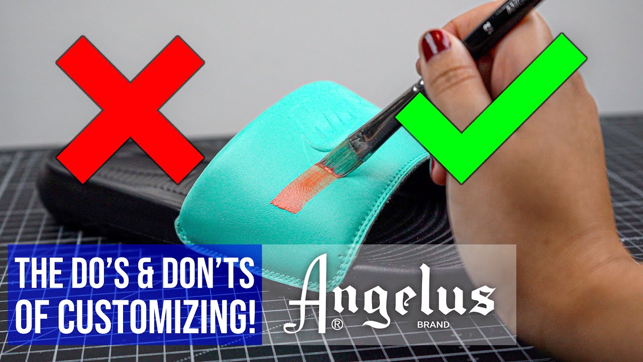 The Do's & Don'ts of Using Angelus Paints | Part 2