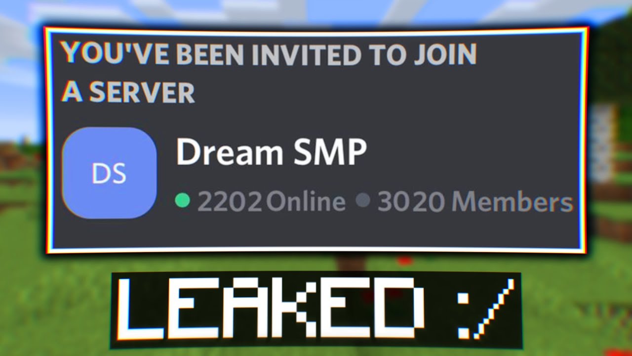 the Dream SMP Discord Server was Leaked...