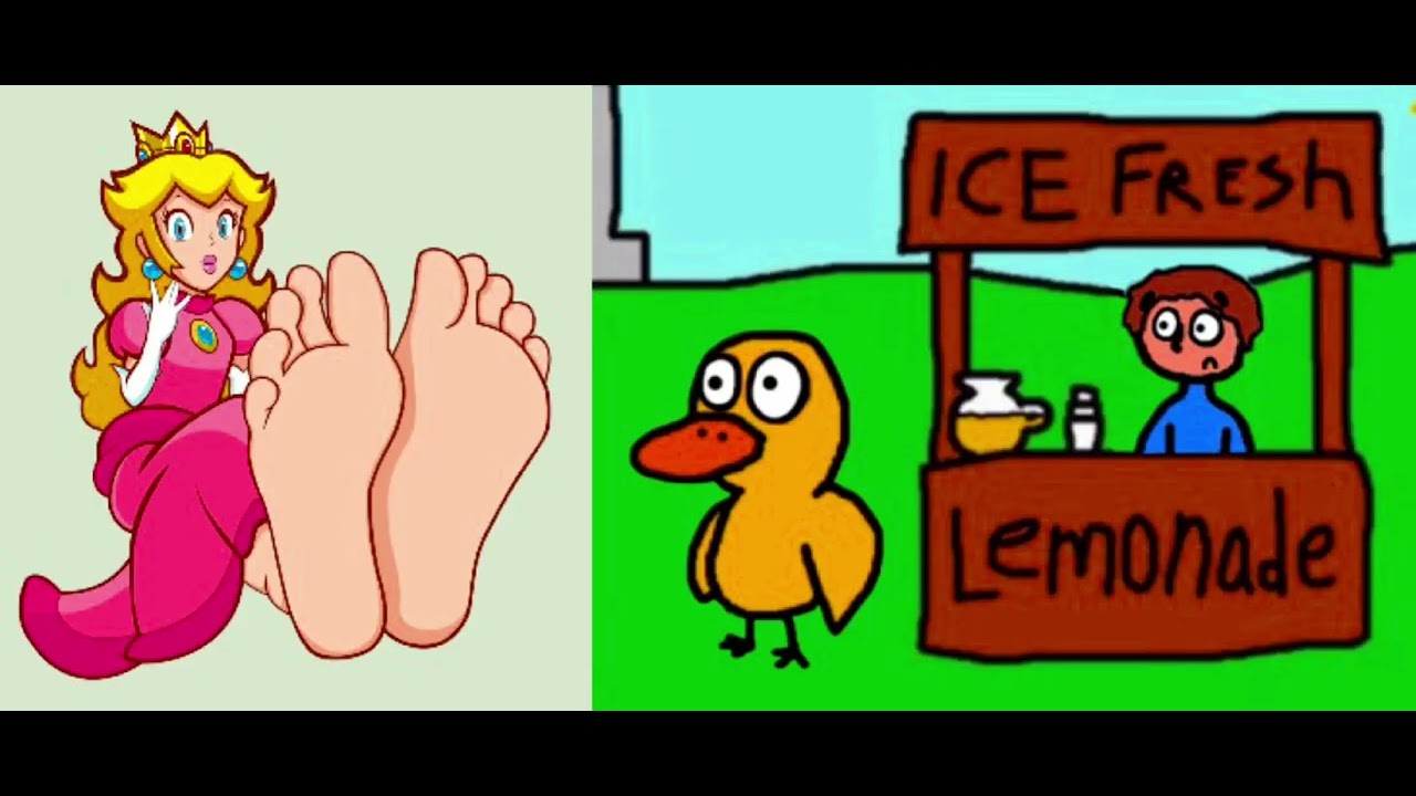 The Duck Song’s Reaction To Princess Peach’s Feet