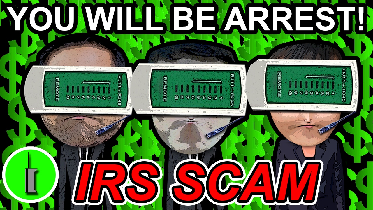 The Dumbest IRS Scammer Script I've Ever Heard - The Hoax Hotel