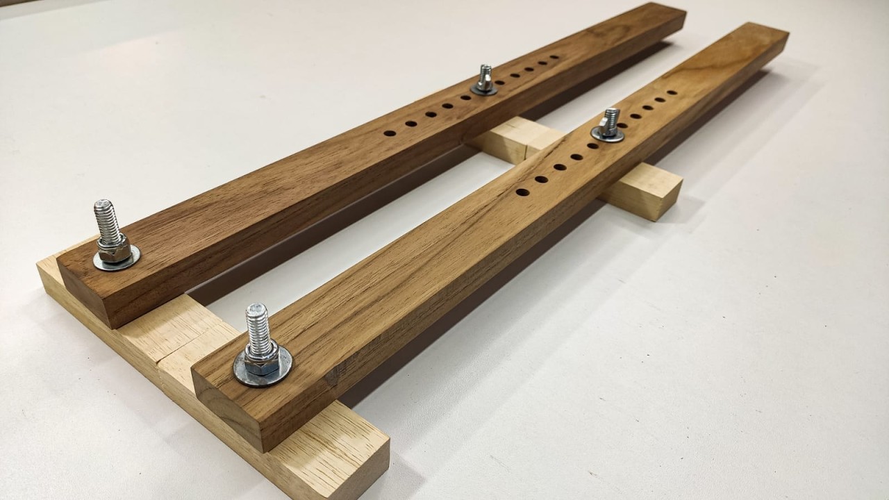 The easiest and most useful Bar Clamps you've ever seen || QUICK LOCK || Woodworking tools