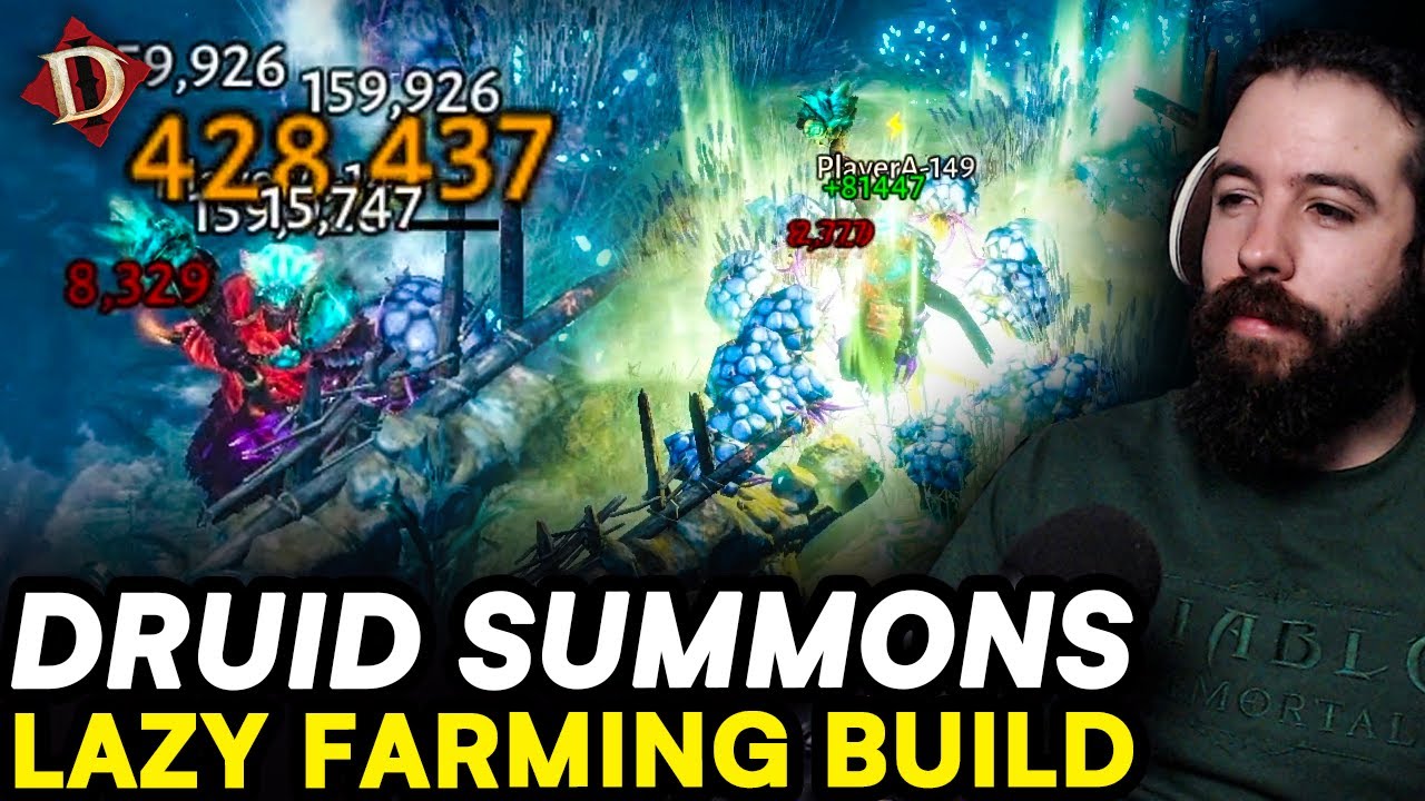 The Easiest Build I’ve Played in Diablo Immortal – AFK Farm Druid Guide