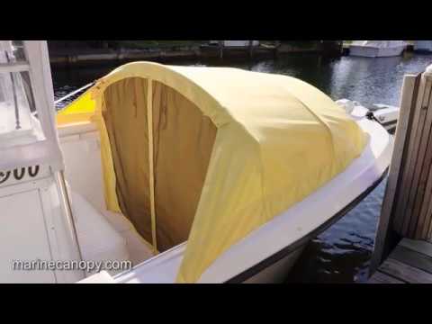 The Element - Marine Canopy - Bow Dodger for center console boats-  Introduction HD