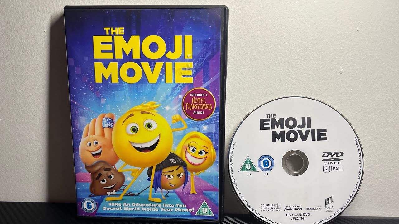 The Emoji Movie DVD Unboxing (UK) Sony Pictures