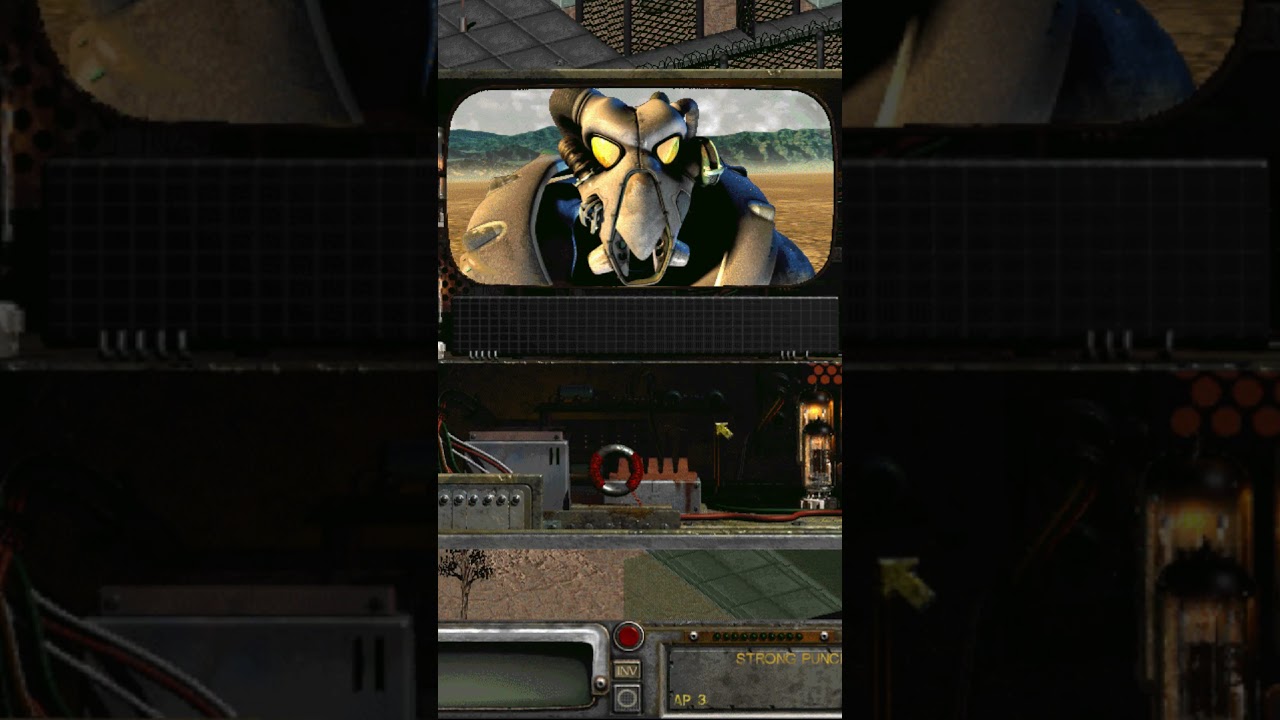 The Enclave Gate Guard with Low Intelligence #fallout #games