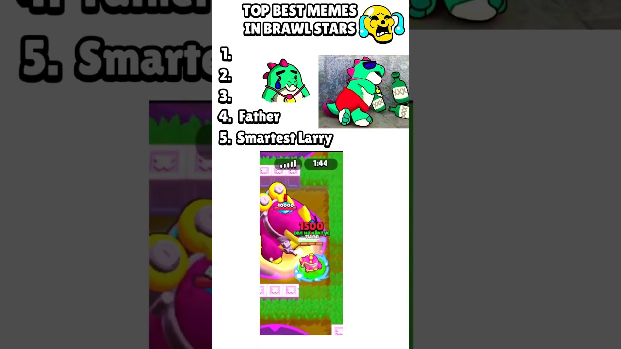 The End 😭 Top 5 Brawl Stars Memes                #brawlstars #shorts #brawl #memes #trending #viral