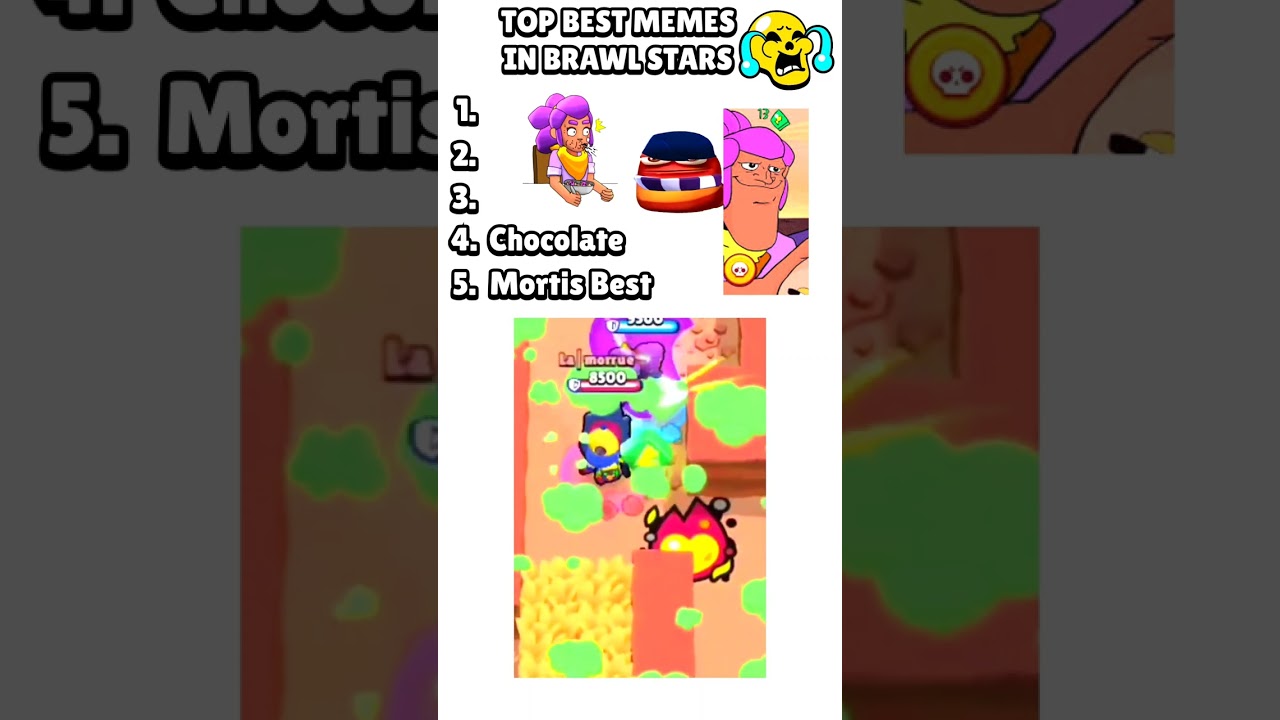 The End 😭 Top 5 Brawl Stars Memes                #brawlstars #shorts #brawl #memes #trending #viral