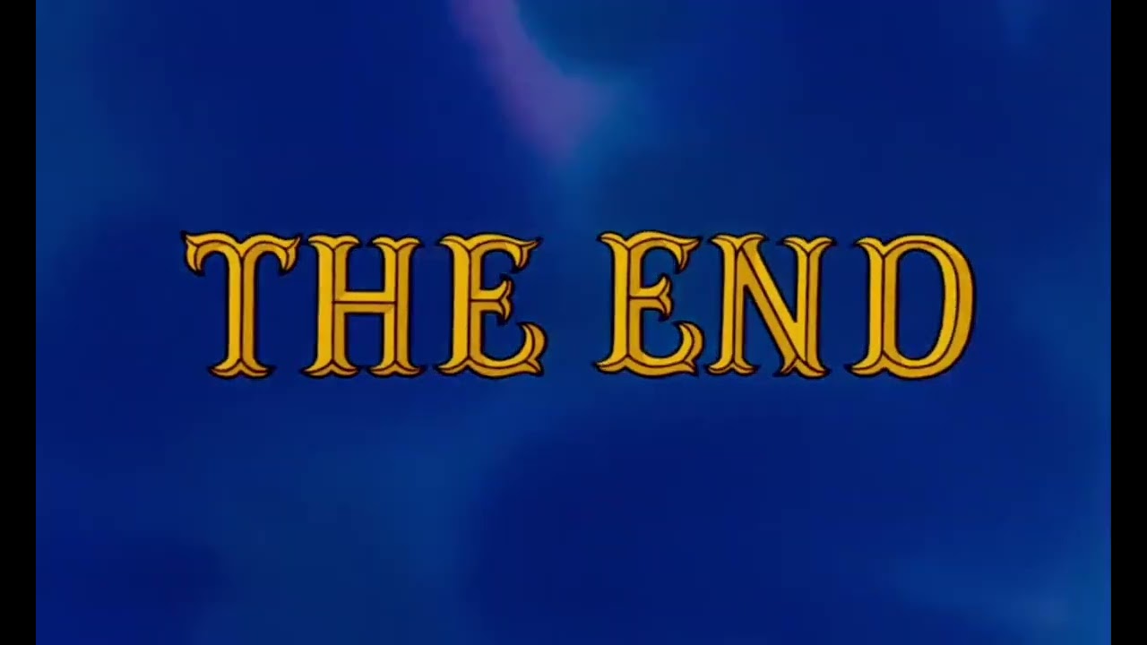 The End / Walt Disney Pictures (1970 - 1996) Closing - The Aristocats