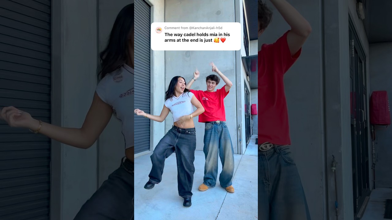 THE ENDING IS SO CUTE! 🥹🥰 Rock your body VIRAL TIKTOK TREND! 👀 #shorts