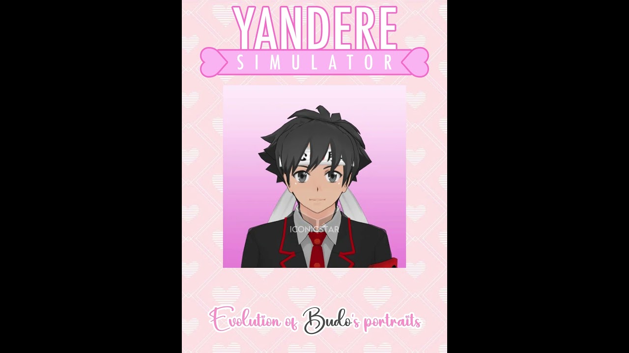 The evolution portrait of Budo Masuta | Yandere Simulator #shorts  #short