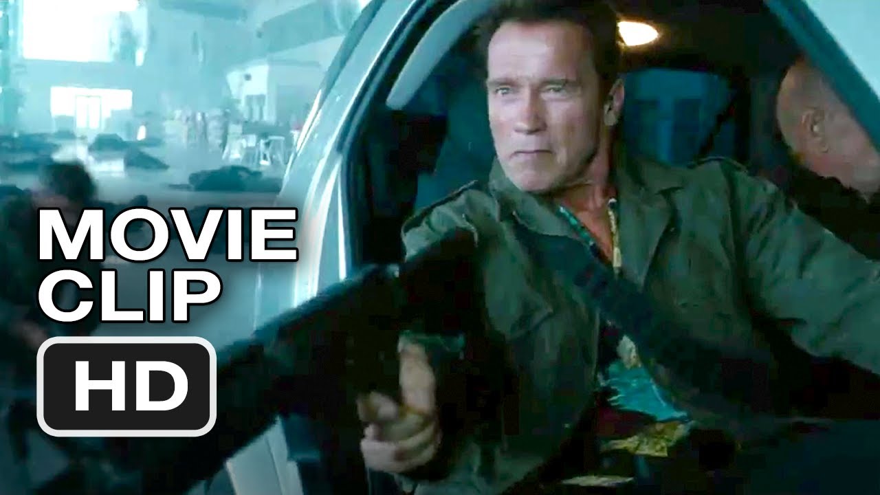 The Expendables 2 Movie CLIP - Smart Car (2012) - Arnold Schwarzenegger HD
