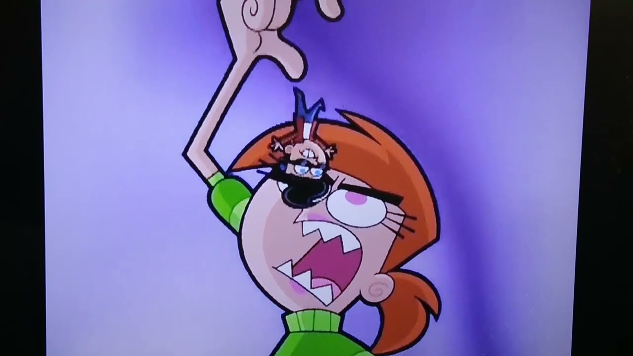 The Fairly Oddparents Vicky eats Gary
