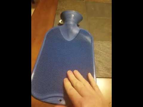 The Fashy Hot Water Bottle is certainly “Flashy” with the bright deep blue color
