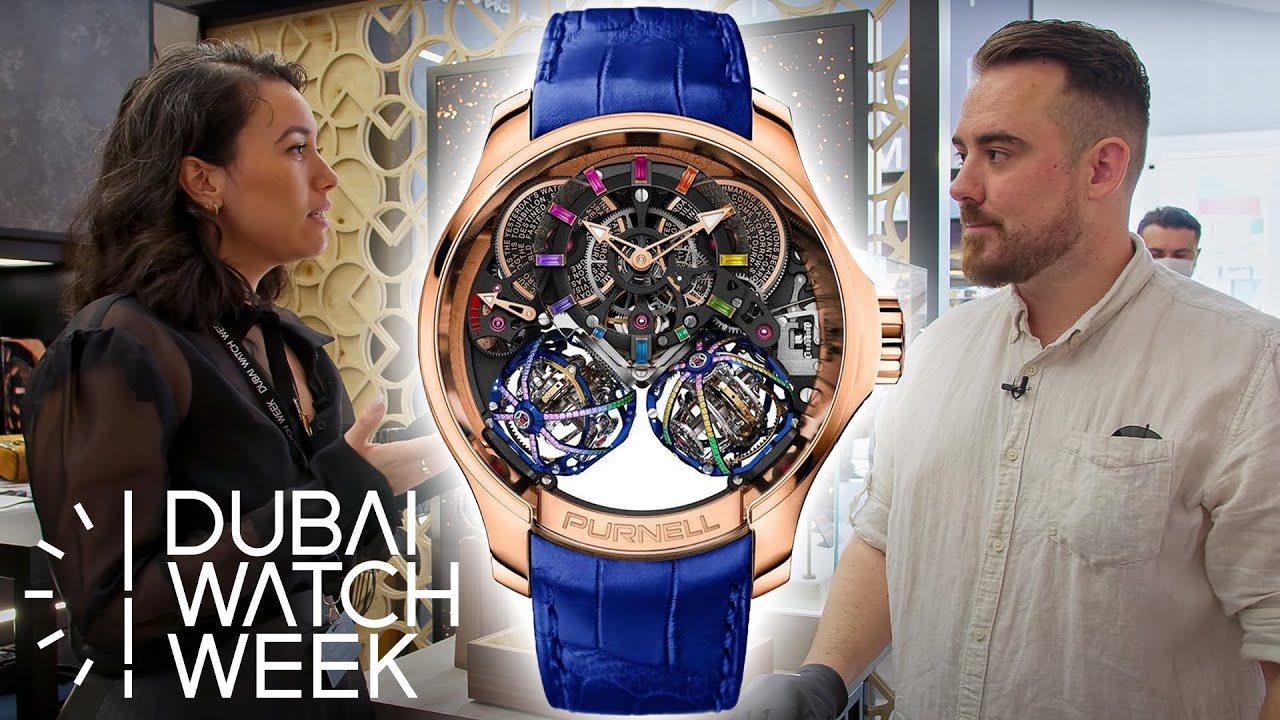 The Fastest Purnell Escape II Double Triple Axis Tourbillon & More! @DubaiWatchWeekChannel 2021