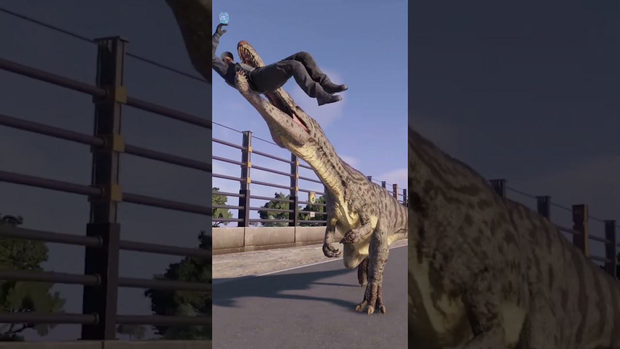 The fearsome crocodile teeth of Suchomimus 🦖 Jurassic World Evolution 2
