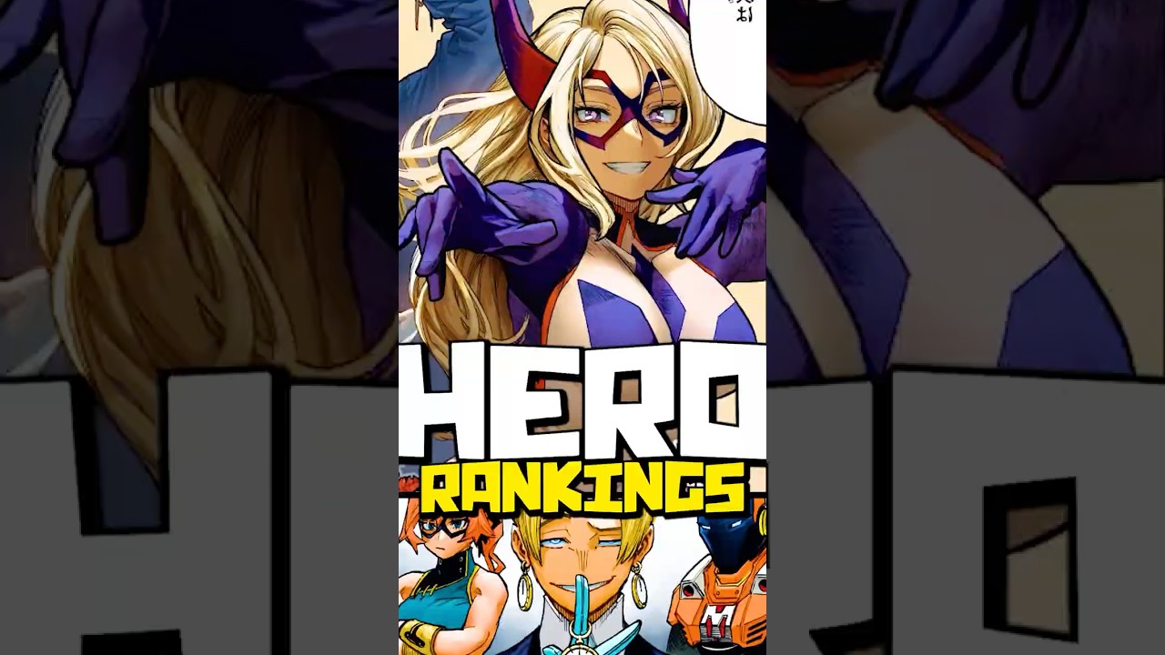 The Final Official Hero Rankings AFTER The End of MHA…